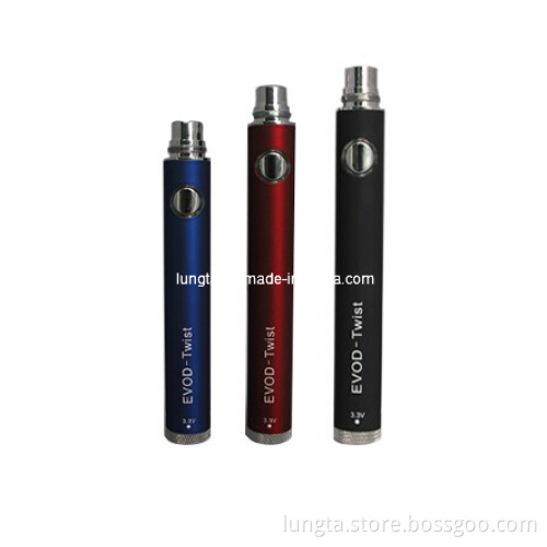 Variable Voltage Evod Twist, Evod Twist Battery 1300mAh